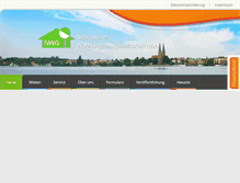 Tablet Screenshot of nwg-neuruppin.de